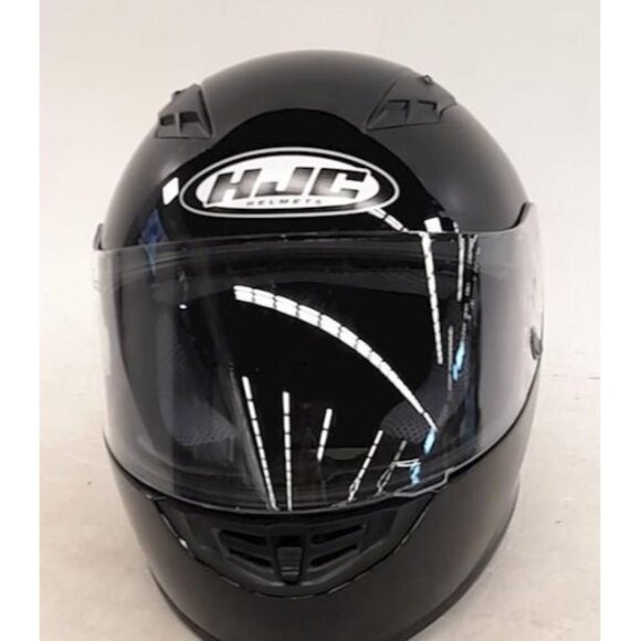 HJC CS-R3 DOT Certified Full-Face Motorcycle Helmet S Black - Picture 1 of 7
